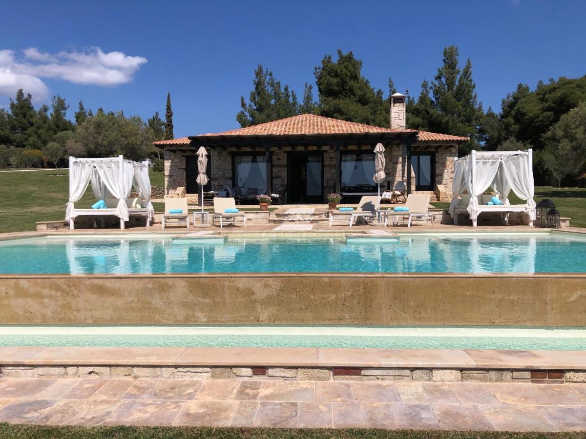 Sithonian Blue Royal Villa Nikiti  Exterior foto