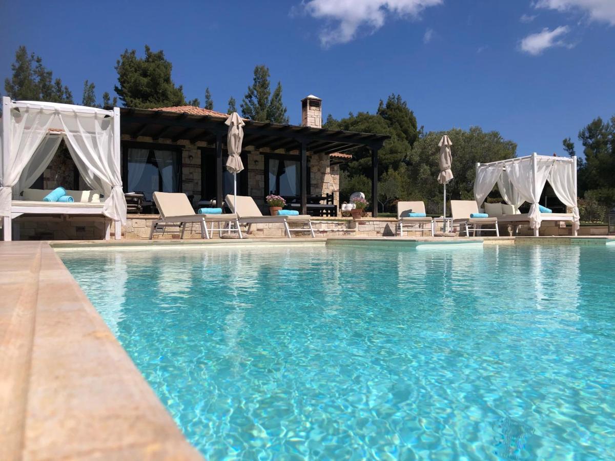 Sithonian Blue Royal Villa Nikiti  Exterior foto