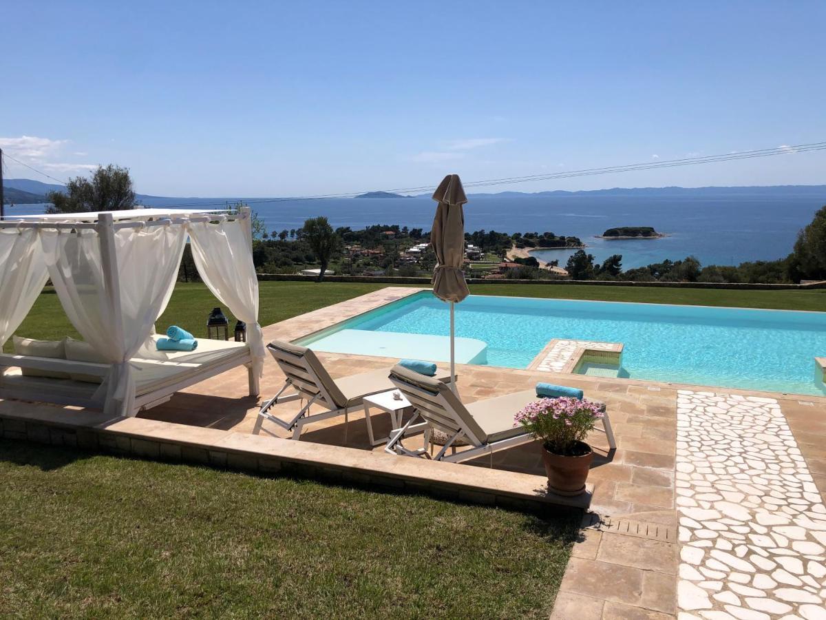 Sithonian Blue Royal Villa Nikiti  Exterior foto