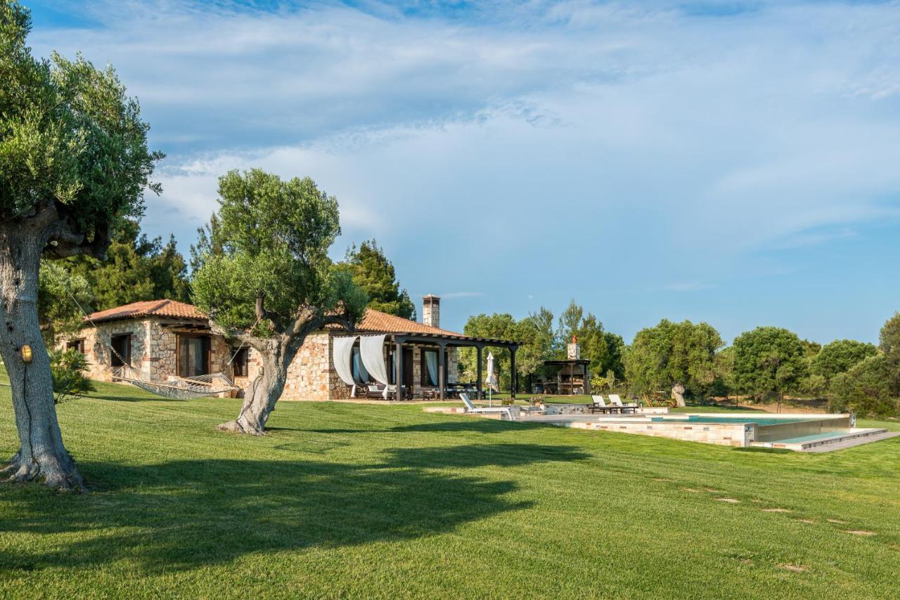 Sithonian Blue Royal Villa Nikiti  Exterior foto